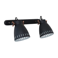 Светильник настенный Camelion WML-428-2 New York 40W 230V E27 черный (1/6)