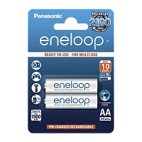 Аккумулятор предзаряженный RTU Panasonic HR6 AA BL2 NI-MH eneloop 1900mAh (2/16/192)