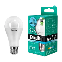 Лампа светодиодная Camelion A60 E27 11W 4500К 170-265V груша матовая (1/10/100)