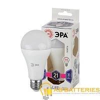 Лампа светодиодная ЭРА A65 E27 21W 6000К 170-265V груша