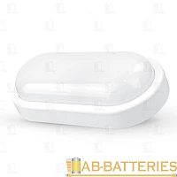 Светильник влагозащищенный Ultraflash LBF-0412 12W 220V IP54 накладной белый (1/40)