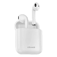 Наушники вставные Usams BHULC02 LC Dual bluetooth 5.0 белый
