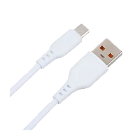 Кабель GoPower GP01M USB (m)-microUSB (m) 1м 2.4A ПВХ белый (1/200/800)