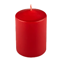 Свечи интерьерные Волшебная страна Deco 1шт. бордовый (1/19)