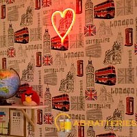 Светильник настольный Старт Сердце NEON 4.5W 220V навесной