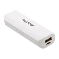 Внешний аккумулятор Remax RPL-3 Mini White 2600mAh 1.0A 1USB серый