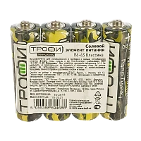 Батарейка Трофи Classic R6 AA Shrink 4 Heavy Duty 1.5V (4/60/1200/28800)