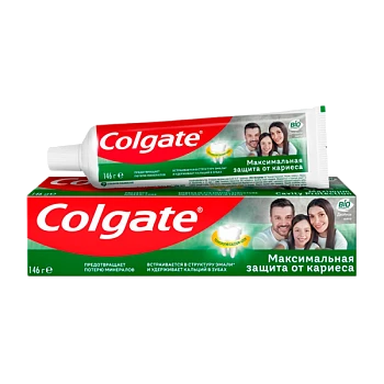 Зубная паста COLGATE Максимальная Защита от кариеса Двойная мята 100мл (1/48)