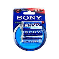 Батарейка Sony Stamina Plus LR14 C BL2 Alkaline 1.5V (2/24/96)