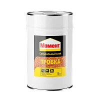 Клей Момент ПРОБКА контактный 5л для соединения изделий из пробки (1/84)