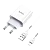 Сетевое З/У HOCO C81A 1USB 2.1A с кабелем Lightning белый (1/23/138)