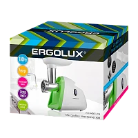 Электрическая мясорубка Ergolux ELX-MG01-C34 белый зеленый (1/6)