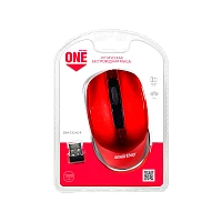 Мышь беспроводная Smartbuy 332AG ONE классическая USB красный (1/60)