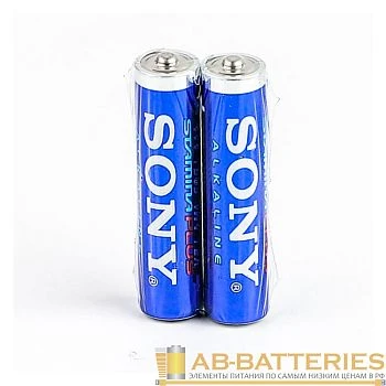 Батарейка Sony Stamina Plus LR6 AA SH2 Alkaline 1.5V (2/20/200/1000) 