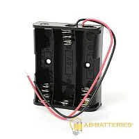 Отсек для элементов питания ROBITON Bh3x18 с двумя проводами PK1 (1/50/250)