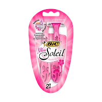 Бритва BIC "Miss Soleil Pink" 3 лезвия 4шт. (1/10)