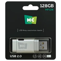 Флеш-накопитель MORE CHOICE MF128 128GB USB2.0 пластик белый