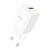 Сетевое З/У HOCO N26 1USB 18W QC3.0 белый (1/13/130)