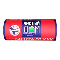 Лента от мух Чистый дом 1шт. (1/120/1440)