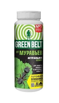 Средство GREEN BELT Муравьин Форте от муравьев 250г туба (1/12)