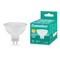 Лампа светодиодная Camelion JCDR GU5.3 3W 4000К 170-265V софит матовая