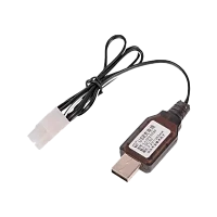 Зарядное устройство USB-7.2VTB тамия большая, 250мА, для сборок 7.2В