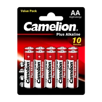 Батарейка Camelion Plus LR6 AA BL10 Alkaline 1.5V (10/80/640)