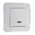 Выключатель Makel Light Lillium Natural 1-клав.10A пластик белый 55021 (1/12)