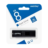 Флеш-накопитель Smartbuy Fashion 8GB USB3.1 пластик черный