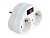 Разветвитель JAZZway AD-2GS 2р.С/З 16A со шторкой белый