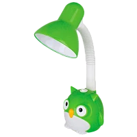 Светильник настольный Camelion KD-380 40W 230V E27 на основании 1.5м с выключателем зеленый (1/12)