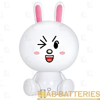 Светильник настольный Camelion KD-897 3W 1LED IP20 на основании сенс. белый (1/12)