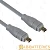 Кабель Smartbuy KA-018 FireWire 400 4P (m)-FireWire 400 4P (m) 1.8м силикон серый (1/50)