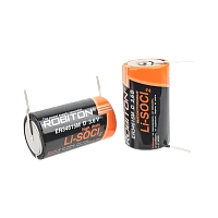 Батарейка ROBITON ER34615M-FT D высокотоковые с лепестковыми выводами SR2, в упак 8 шт 2/8/96