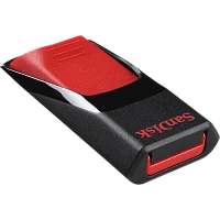 Флеш-накопитель SanDisk Cruzer Edge CZ51 64GB USB2.0 пластик черный красный 