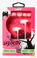 Наушники внутриканальные Smartbuy VELOCITY белый (1/36) 