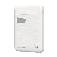 Внешний аккумулятор MORE CHOICE PB33-05 5000mAh 2.1A 2USB белый