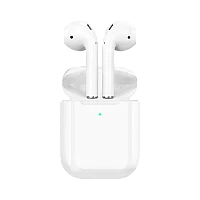 Наушники вставные HOCO EW01 Plus bluetooth 5.0 с микр. белый (1/21/126)