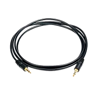 Кабель AUX Atcom Jack 3.5mm (m)-Jack 3.5mm (m) 1м силикон черный (1/10/250) 