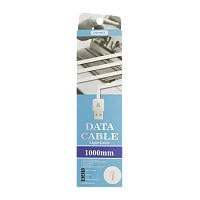 USB кабель REMAX Light (IPhone 5/6/7/SE) (1M, 1A) RC-06I Белый (40/400)