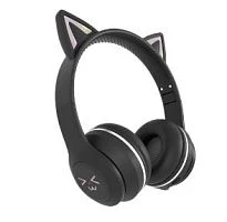 Наушники накладные MORE CHOICE HW25kids bluetooth 5.1 с микр. черный (1/16/32)