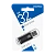 Флеш-накопитель Smartbuy V-Cut 32GB USB2.0 пластик черный