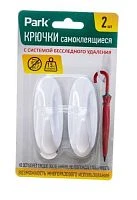 Крючки Park клеевая основа 2шт.