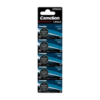Батарейка Camelion CR2032 BL5 Lithium 3V (5/50/1800)