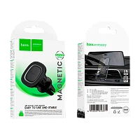 Держатель автомобильный HOCO H72 в воздуховод черный (1/21/210)