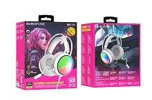 Наушники полноразмерные Borofone BO108 с микр. игровые белый 