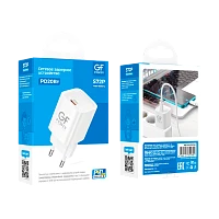 Сетевое З/У GFPower S72P Type-C 20W QC3.0 белый (1/30/180)