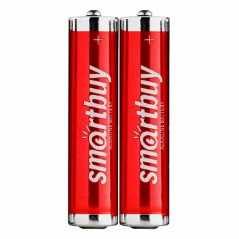 Батарейка Smartbuy LR6 AA Shrink 2 Alkaline 1.5V (2/60/600)