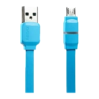 Кабель Remax RC-029m Breathe USB (m)-microUSB (m) 1м синий