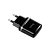 Сетевое З/У HOCO C12 2USB 2.4A черный (1/10/100)
